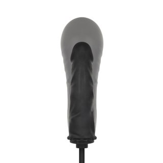 Pompowany korek analny EasyToys czarny 14,5 cm Easytoys