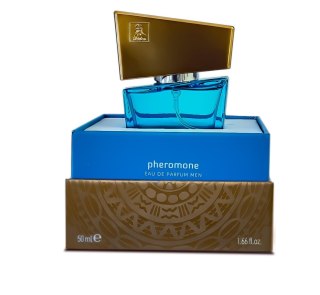 Perfumy feromonowe Shiatsu Hot niebieskie 50 ml Hot