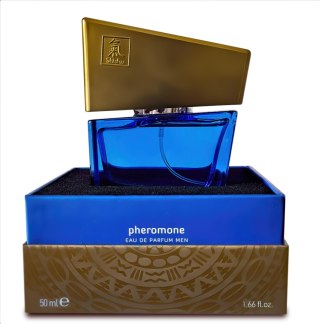Perfumy z feromonami Hot Shiatsu ciemnoniebieskie 50 ml Hot