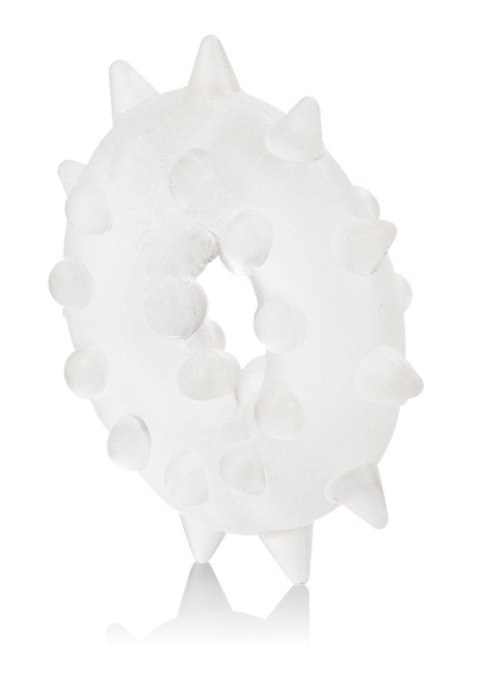 Pierścień erekcyjny Sexagon Enhancer 2 Calexotics przezroczysty 4 cm CalExotics