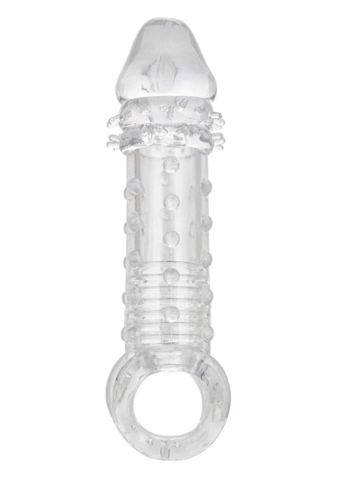 Przedłużka na penisa Ultimate Stud Extender Calexotics przezroczysta 16 cm CalExotics