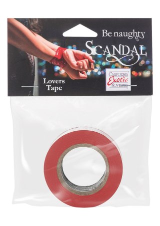 Taśma samoprzylepna Scandal Lovers Tape czerwona 1500 cm CalExotics