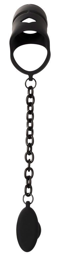 Black Velvets Cock cage with a ORION