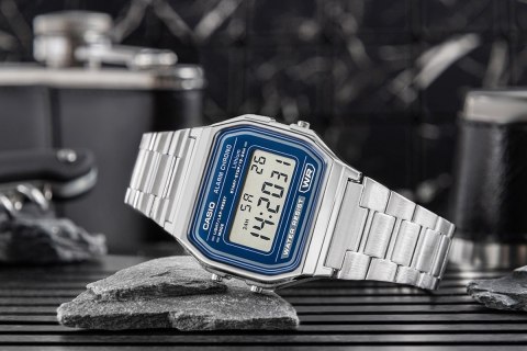 Zegarek CASIO A158WEA-2EF Unisex + BOX CASIO