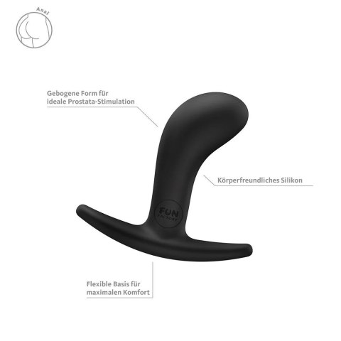Bootie L (Black) Fun Factory