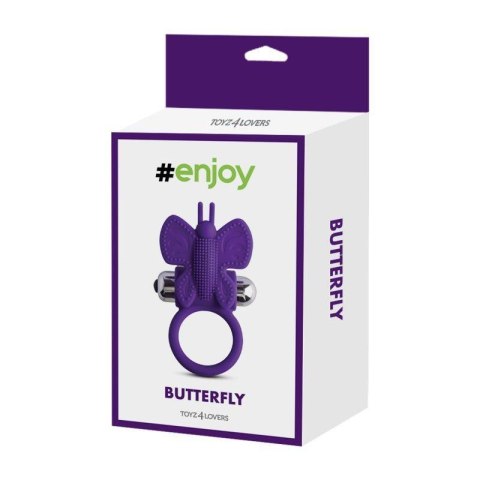 Pierścień- Anello fallico vibrante butterfly Toyz4Lovers MSX Distribution S.r.l.