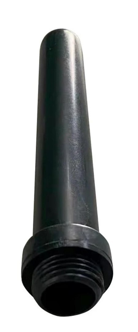 Power Escorts - BR277 - Anal Cleaner Tube Pro - Black, 15 cm / 5.9 Inch POWER ESCORTS