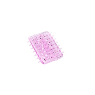 Power Escorts - BR339 - Textured Penis Sleeves - 2-Pack Pink Purple POWER ESCORTS