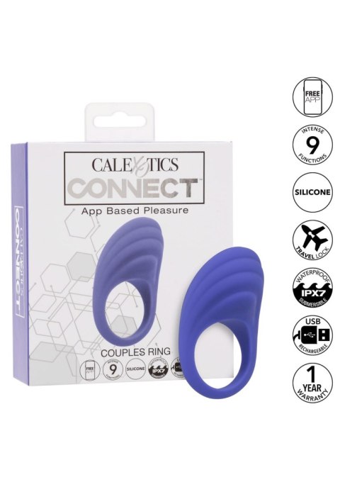 Calex Connect Couples Ring Purple SCALA