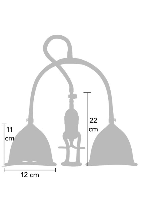 Vacuum Breast Pleasure Pump M/L SCALA
