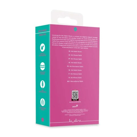 Mini Rabbit Vibrator - Pink SHOTS