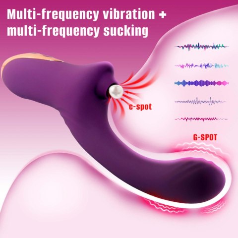 Suking G Spot Vibrator Red B - Series Cute