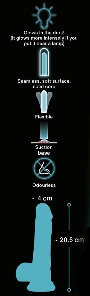 Glow in the Dark Dildo ORION