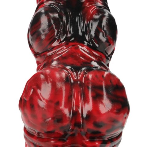 Hell Invader - Silicone Dildo - Red/Black SHOTS