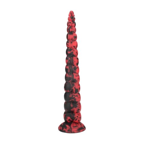 Infernal Tentacle Demon - Anal Snake - 14.8" / 37,5 cm - Red/Black SHOTS