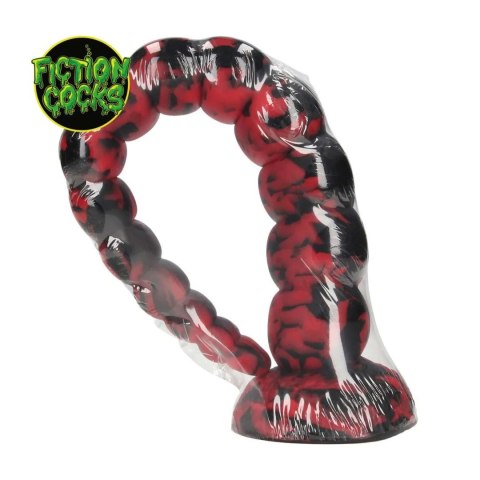 Infernal Tentacle Demon - Anal Snake - 14.8" / 37,5 cm - Red/Black SHOTS