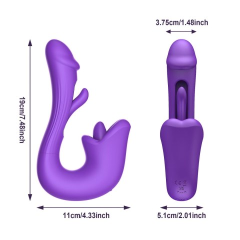 Tongue Flap Dual Vibe Boys of Toys Sp. z o.o.