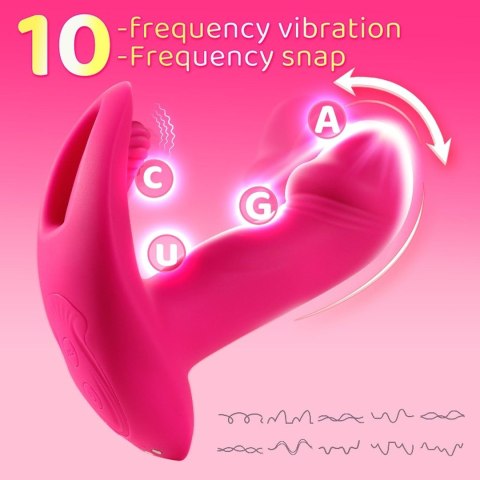 Flicking wearable vibrator B - Series Cut