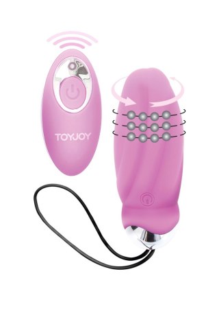 Jajko wibrujące ToyJoy You Crack Me Up różowe z pilotem USB TOYJOY