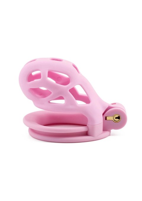 Klatka na penisa Penis Prison różowa 8 cm Hidden Desire
