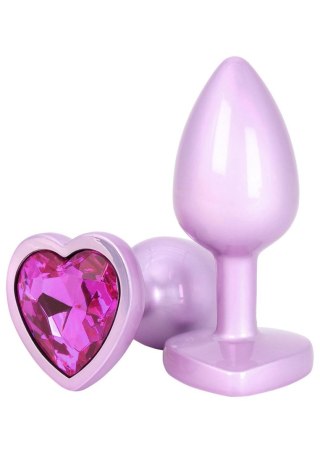 Korek analny aluminiowy Toyjoy Happiness Time To Shine różowy 7 cm TOYJOY