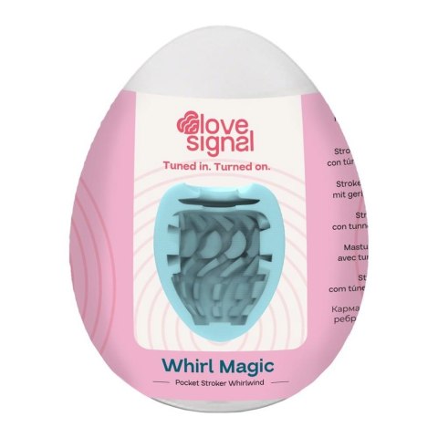 LOVE SIGNAL WHIRL MAGIC POCKET STROKER TONGA