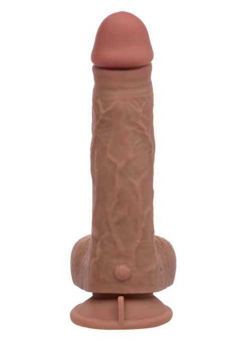 Wibrator realistyczny Thrusting Jack Hammer Calexotics karmelowy 21 cm CalExotics