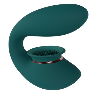 Wibrator ssący Innovation Twitch 3 silikonowy zielony USB Innovation