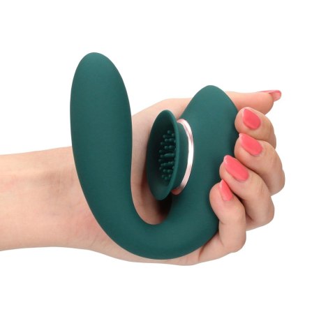 Wibrator ssący Innovation Twitch 3 silikonowy zielony USB Innovation