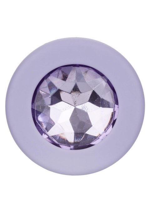 Zestaw korków analnych Crystal Booty Calexotics fioletowy CalExotics