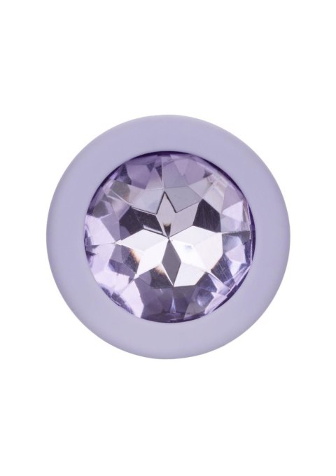 Zestaw korków analnych Crystal Booty Calexotics fioletowy CalExotics