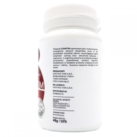 CUMSTIM 80kaps Suplement diety dla panów LoveStim