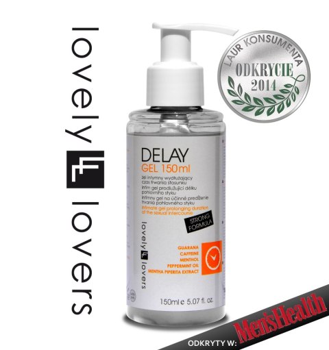 DELAY Gel 150ml ODZNACZONY ŻEL NA OPÓŹNIENIE WYTRYSKU LovelyLovers