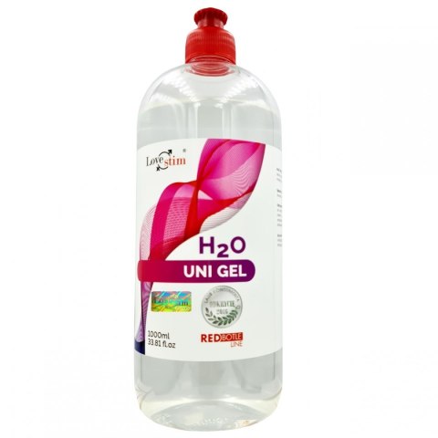 H2O UNI ŻEL WODNY POŚLIZGOWY 1000mlRED BOTTLE LINE LoveStim
