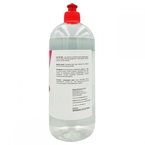 H2O UNI ŻEL WODNY POŚLIZGOWY 1000mlRED BOTTLE LINE LoveStim