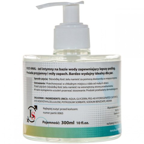 H2O anal Gel 300ml żel analny na bazie wody LoveStim