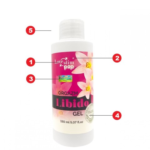 Libido orgasm gel 150ml LoveStim