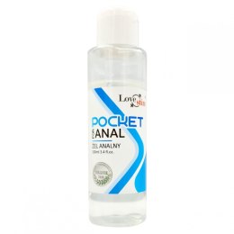 POCKET FOR ANAL 100ml kieszonkowy żel analny LoveStim