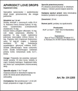 Supl.diety-APHRODICT LOVE DROPS 20 ml Boss of toys