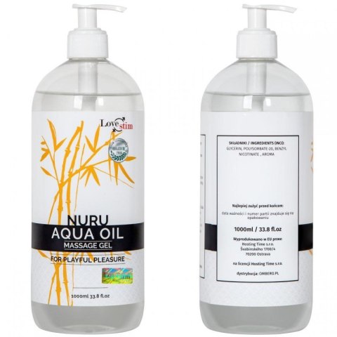 Olejek-NURU AQUA OIL 1000ml Boss of toys