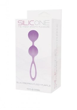 Kulki-PALLINE BLACKBERRIES PUSSY SILICONE PURPLE Boss of toys