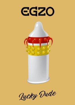 Prezerwatywy-Egzo Lucky Dude Boss of toys