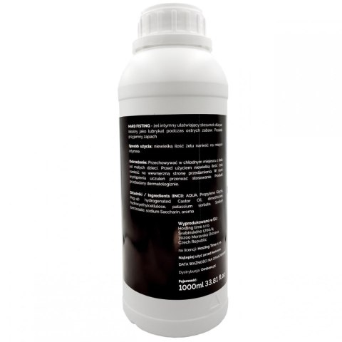HARD FISTING 1000ml GĘSTY PROFESJONALNY ŻEL DO FISTINGU LoveStim