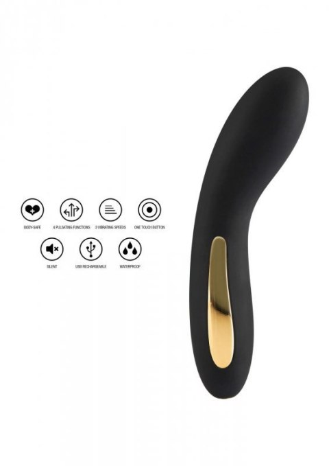 Luminate Vibrator Black Boss of toys