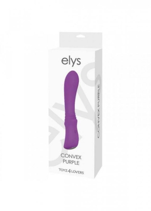 Wibrator-VIBRATORE CLASSICO ELYS - CONVEX PURPLE Boss of toys