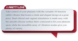 PRETTY LOVE-SNAPPY 30-function Boss of toys