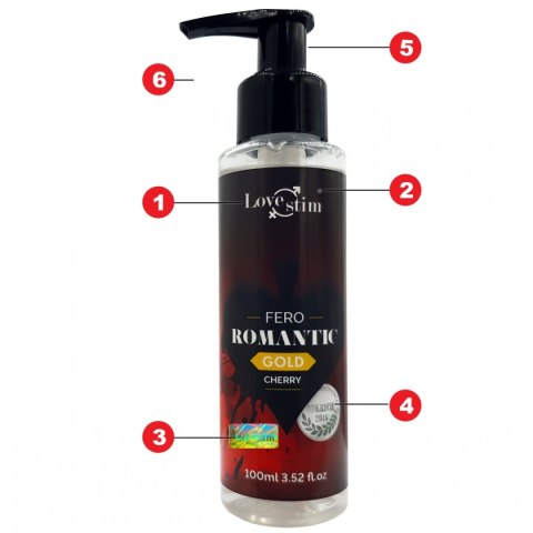 FERO ROMANTIC 100ml OLEJEK DO MASAŻU Z FEROMONAMI LoveStim