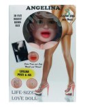 Lalka- ANGELINA 3D - Vibrating Boss of toys