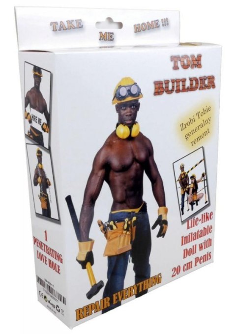 Lalka- Tom - Builder Male Doll Boss of toys