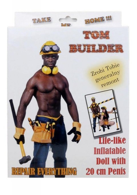Lalka- Tom - Builder Male Doll Boss of toys